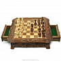Шахматы-пенал из дерева резные (в ассортименте), фотография 1. Интернет-магазин ЛАВКА ПОДАРКОВ