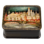 Шкатулка из папье-маше "Москва. Кремль"