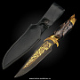 Нож сувенирный "Акула". Златоуст, фотография 1. Интернет-магазин ЛАВКА ПОДАРКОВ
