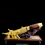Нож сувенирный "Рысь" на подставке. Златоуст, фотография 1. Интернет-магазин ЛАВКА ПОДАРКОВ