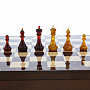 Шахматы с фигурами из янтаря 37х37 см, фотография 2. Интернет-магазин ЛАВКА ПОДАРКОВ