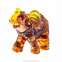 Янтарная статуэтка "Слон", фотография 3. Интернет-магазин ЛАВКА ПОДАРКОВ