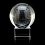 Лазерная графика. Статуэтка "Глобус", фотография 2. Интернет-магазин ЛАВКА ПОДАРКОВ