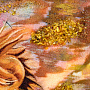 Картина янтарная "Лев" 60х80 см, фотография 5. Интернет-магазин ЛАВКА ПОДАРКОВ
