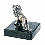 Статуэтка "Лев" на каменной подставке. Серебро 925*, фотография 3. Интернет-магазин ЛАВКА ПОДАРКОВ