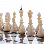 Янтарные шахматы-шашки-нарды "Монолит 2" 50х50 см, фотография 11. Интернет-магазин ЛАВКА ПОДАРКОВ