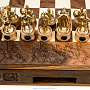 Шахматы деревянные с металлическими фигурами "Ледовое побоище", фотография 5. Интернет-магазин ЛАВКА ПОДАРКОВ