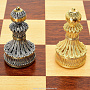 Эксклюзивные шахматы деревянные с серебрянными фигурами, фотография 6. Интернет-магазин ЛАВКА ПОДАРКОВ
