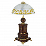 Настольная лампа из натурального камня "Царская", фотография 2. Интернет-магазин ЛАВКА ПОДАРКОВ