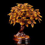 Денежное дерево из янтаря (300 листов)